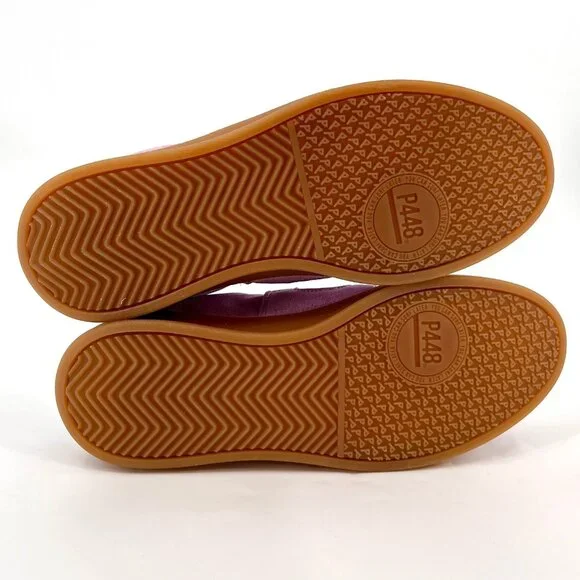 P448 Monza Sneaker Size EU 39 Suede Leather Upper Lavender Gum Sole - Picture 10 of 16